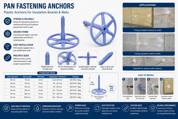 PAN Fastening Anchors