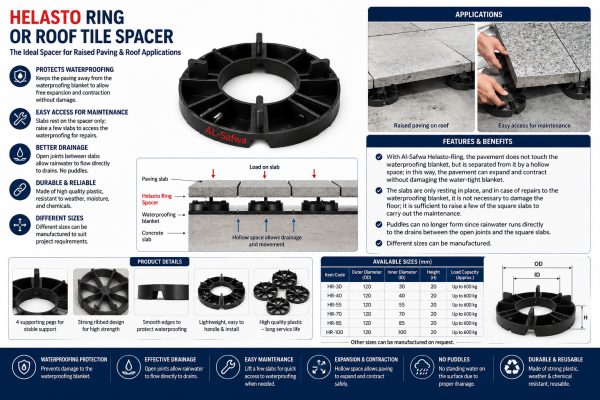 Helasto Ring / Roof Tile Spacer