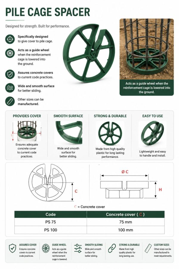 Pile Cage Spacer